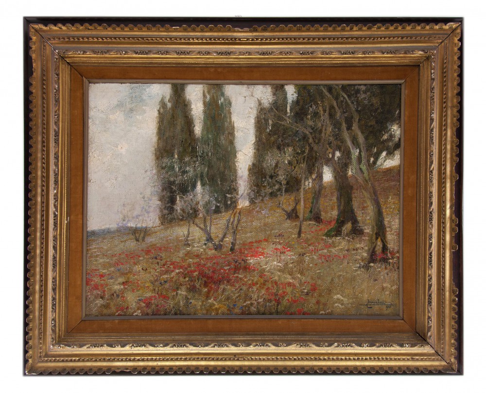 ludovico cavaleri: Papaveri sul Garda